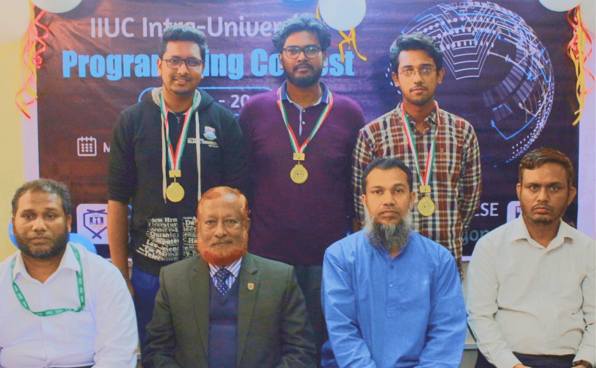 Runners Up at IIUC Intra University Programming Contest Autumn 2018